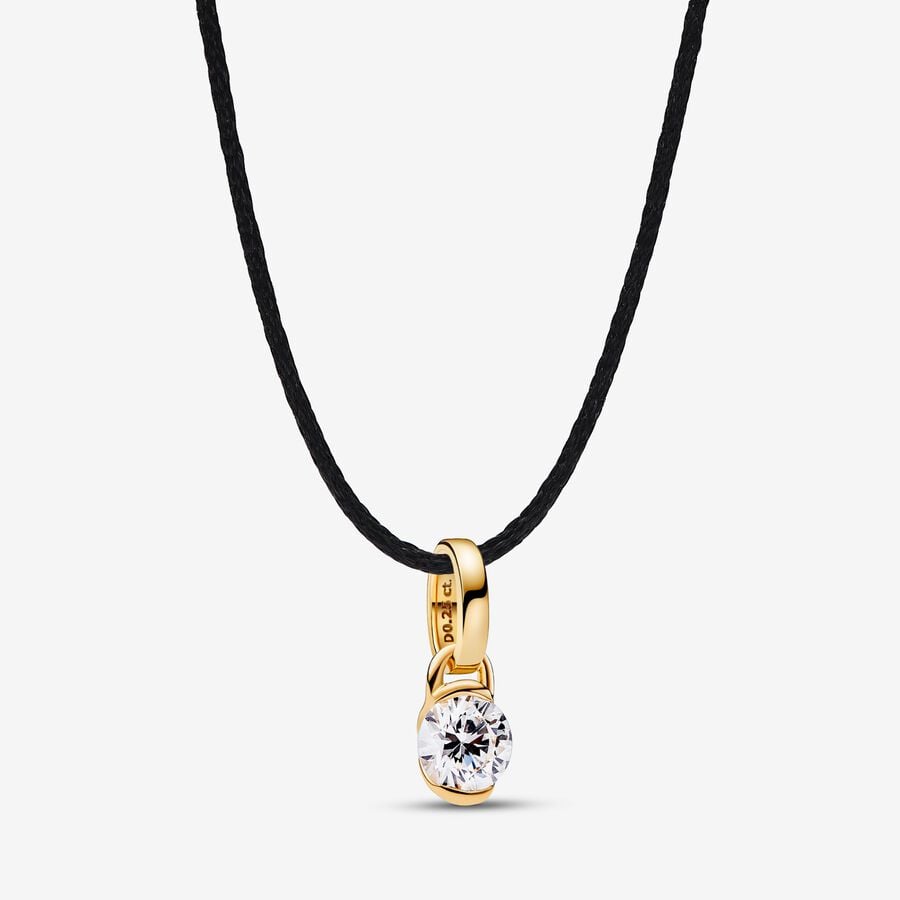 Lab-grown Diamond Infinity Pendant 0.25 carat tw 14k Gold