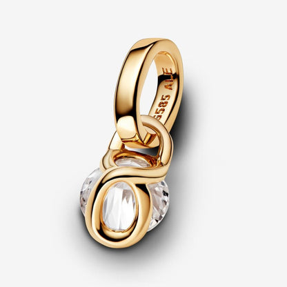Lab-grown Diamond Infinity Pendant 0.75 carat tw 14k Gold