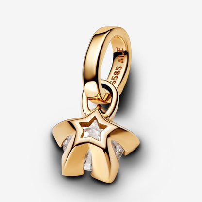 Lab-grown Diamond Star Pendant 0.75 carat tw 14k Gold