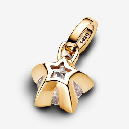 Talisman Lab-grown Diamond Star Pendant 0.25 carat tw 14k Gold