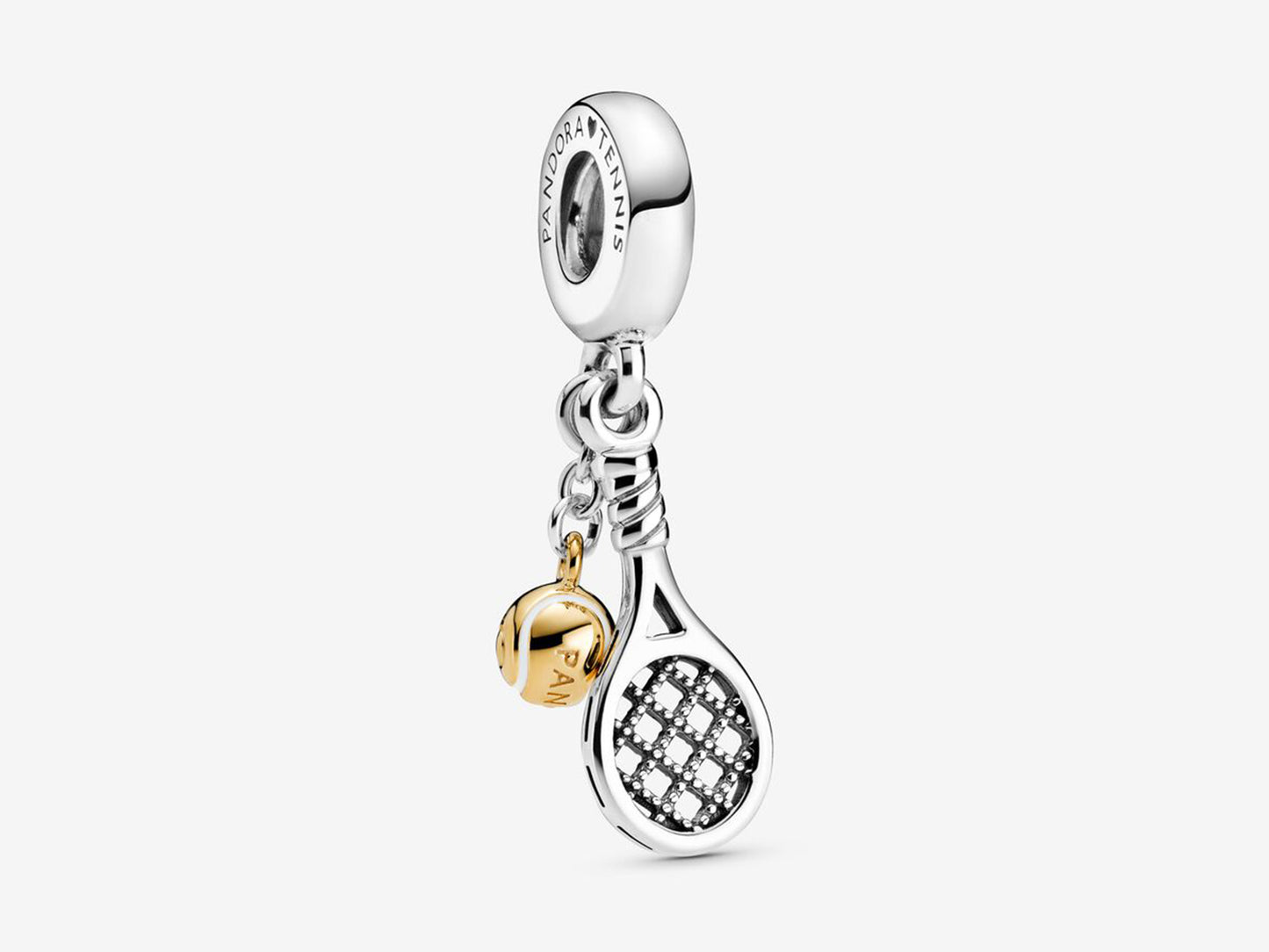 Tennis Racket and Ball Charm