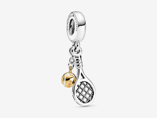 Tennis Racket and Ball Charm