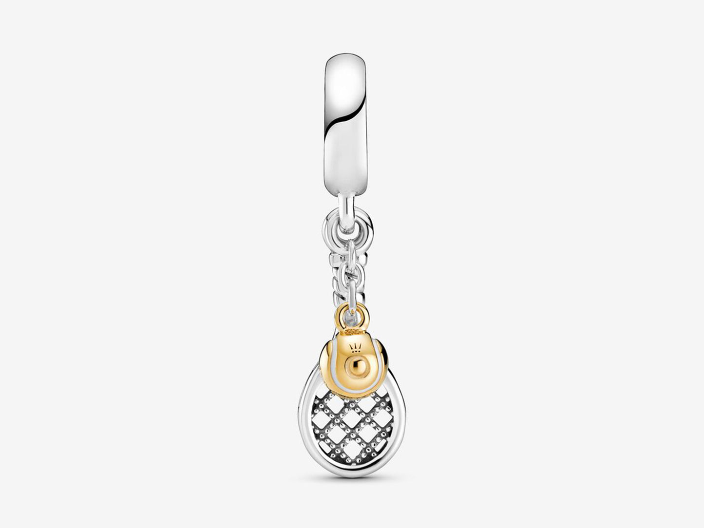 Tennis Racket and Ball Charm
