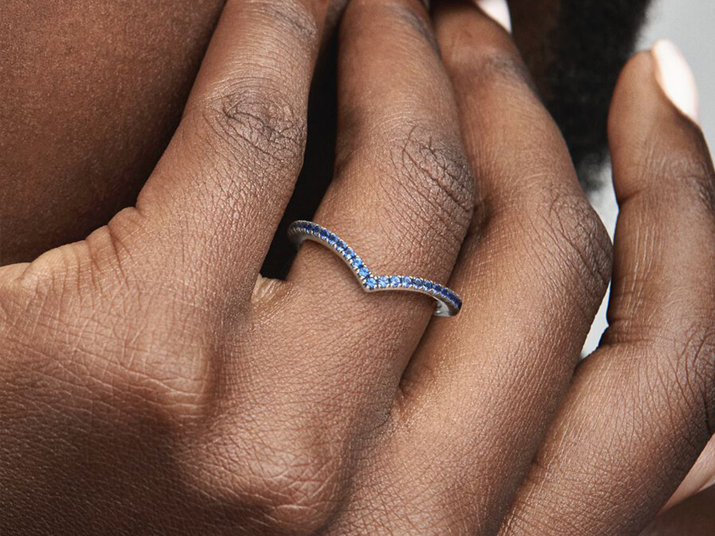 Timeless Wish Sparkling Blue Ring