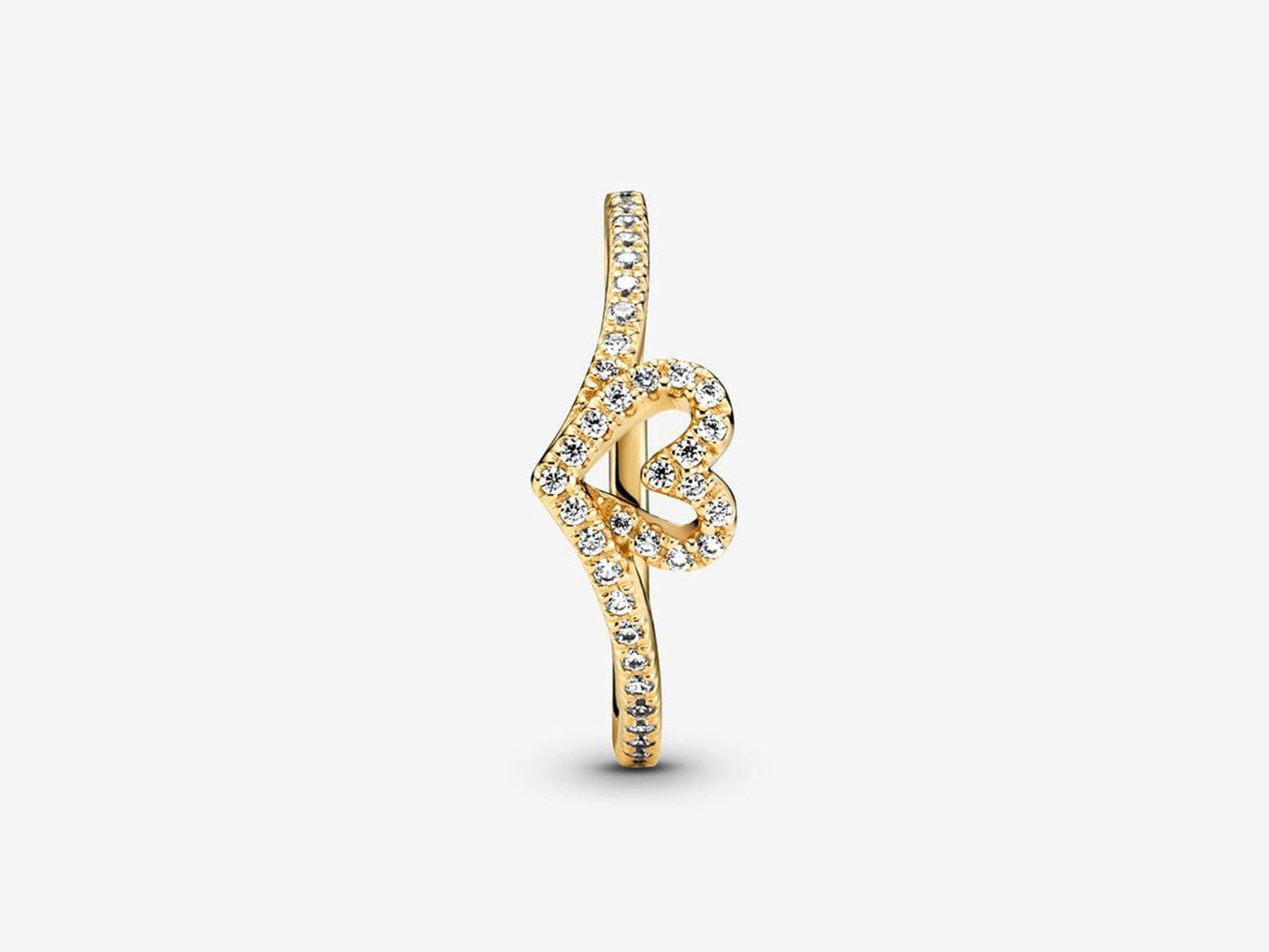 Timeless Wish Sparkling Heart Ring