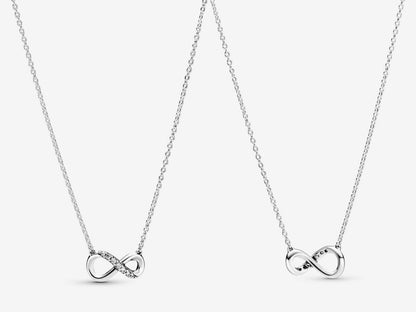 Sparkling Infinity Collier Necklace
