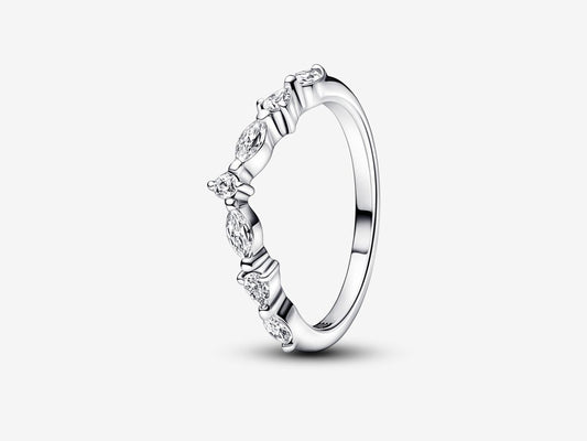 Timeless Wish Sparkling Alternating Ring