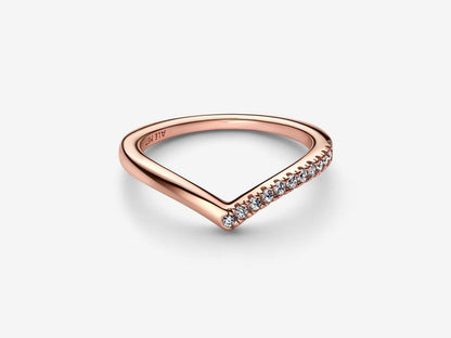 Timeless Wish Half Sparkling Ring