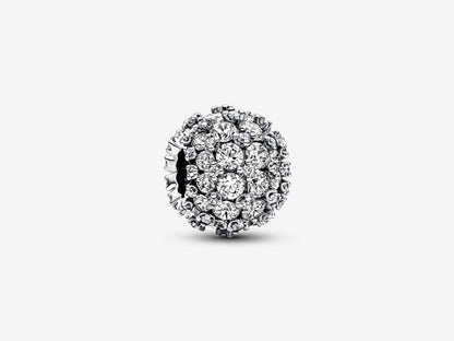 Sparkling Pavé Round Charm