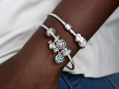 Clear Pavé Clip Charm
