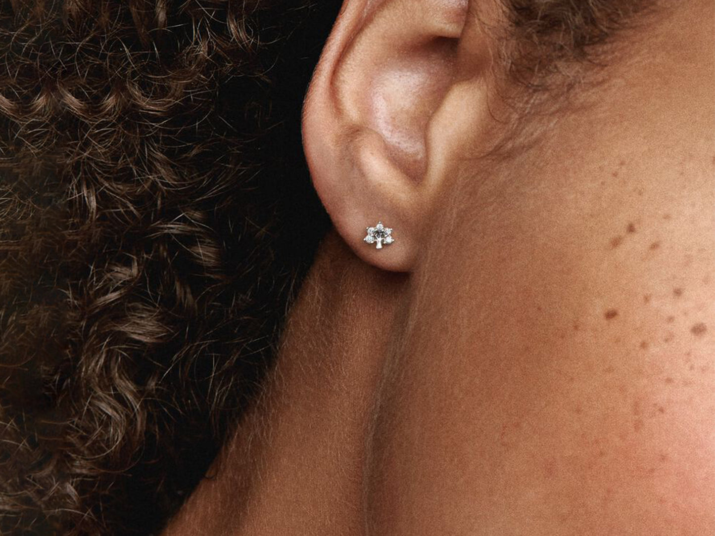 Tree of Life Solo Stud Earrings