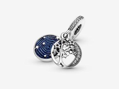 Double Dangle Tree & Galaxy Moon Charm