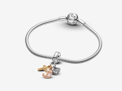 Tri-Color Faith Charm