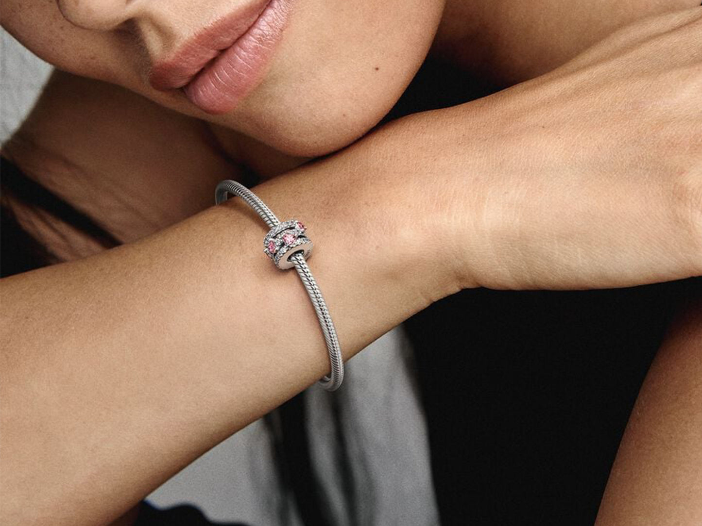 Triple Heartshine Charm