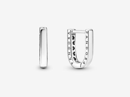 U-shaped Elegant Hoop Earrings