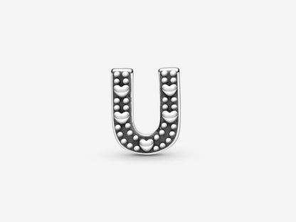 Letter U Mini Charm