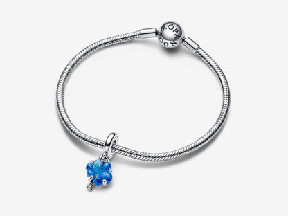 UNICEF Family Bond Blue Murano Glass Charm