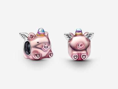 Flying Unicorn Pig Charm