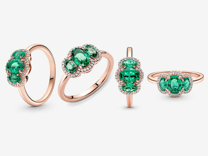 Three Stone Vintage Ring
