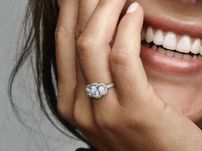 Three Stone Vintage Ring