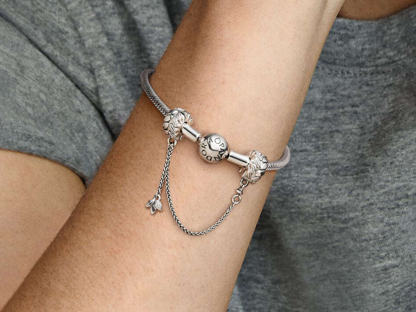 Wheat Grains Safety Chain Clip Charm