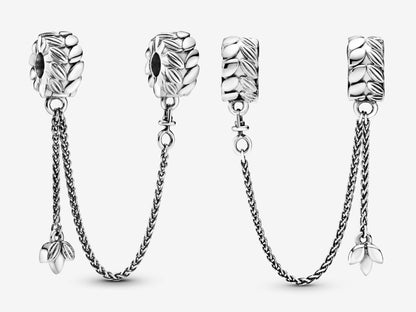 Wheat Grains Safety Chain Clip Charm