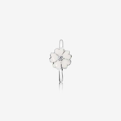White Blossom Elegance Ring