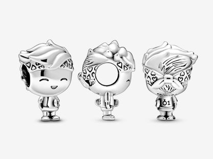 Youthful Skater Charm