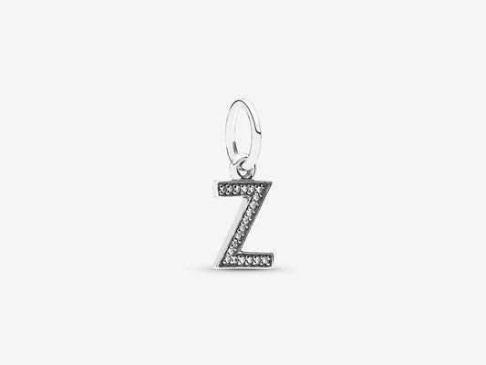 Radiant  Letter Z Charm