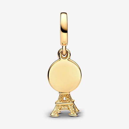 Paris Eiffel Tower Diamond Charm