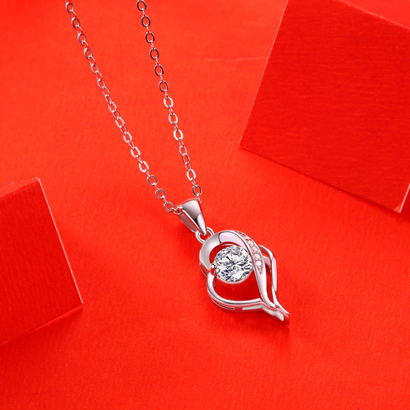 Playful Heart Necklace for Sweet Style