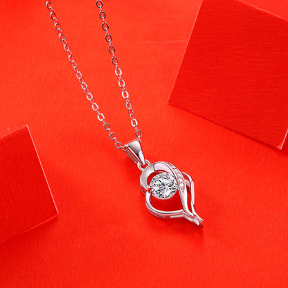Playful Heart Necklace for Sweet Style
