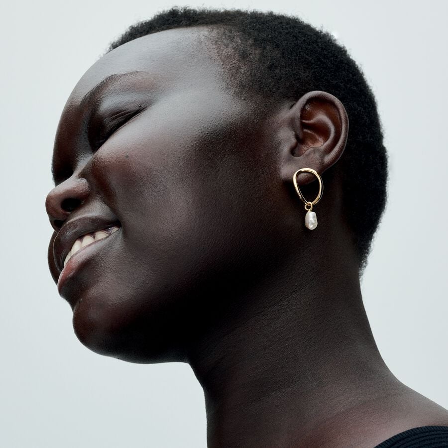 Baroque Pearl Drop Earrings