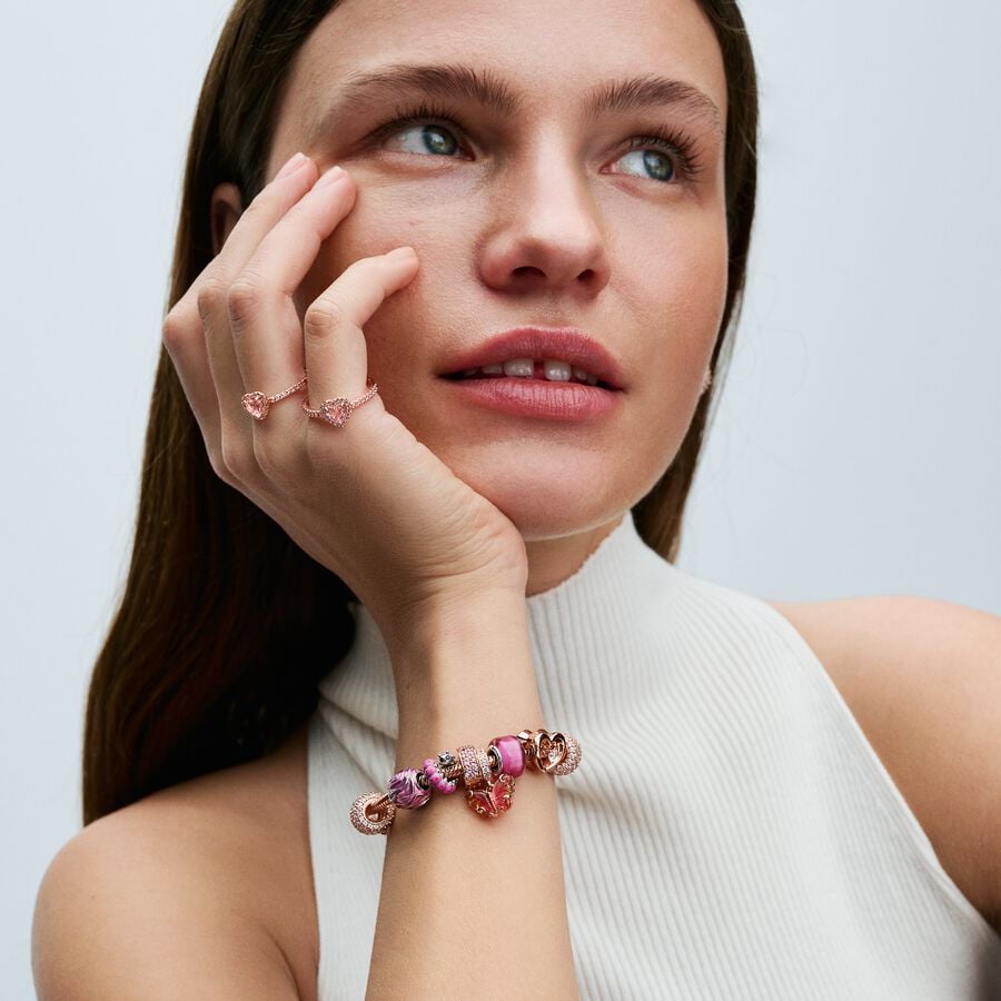 Delicate Rose Gold Butterfly