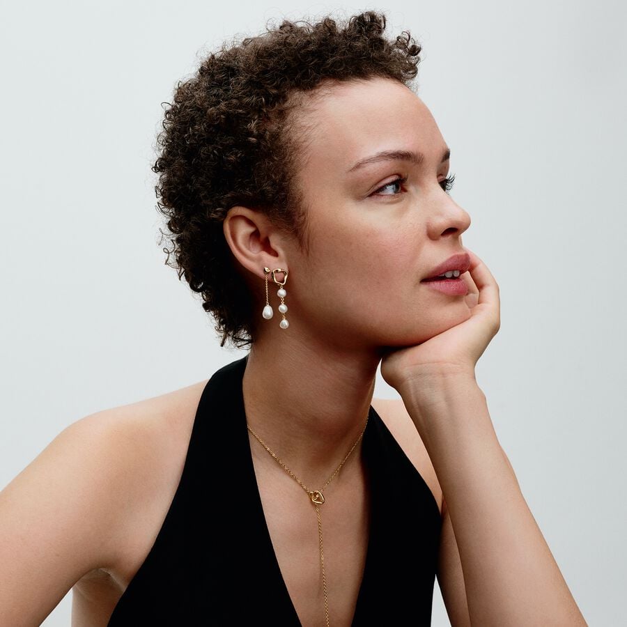 Baroque Pearl Drop Earrings