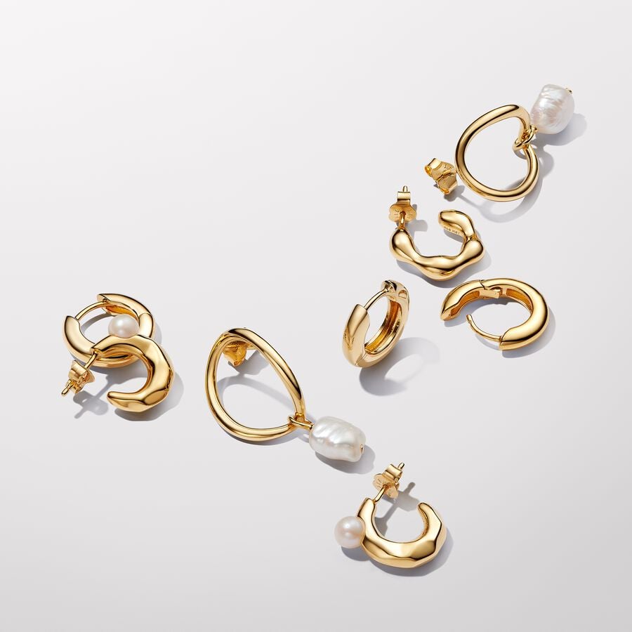 Baroque Pearl Drop Earrings