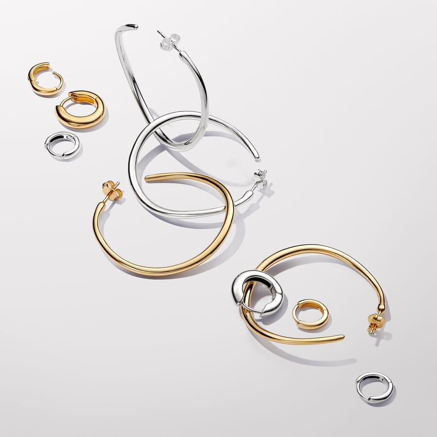 Minimalist Gold Hoop Earrings