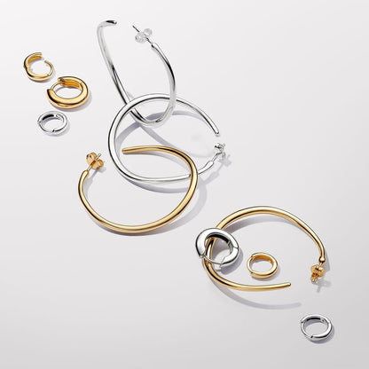 Minimalist Gold Hoop Earrings