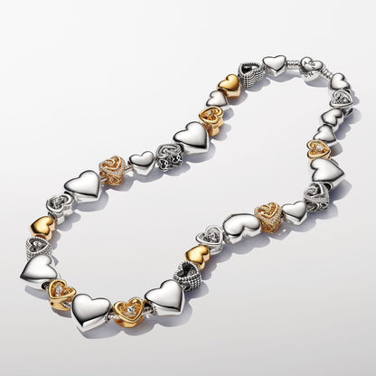 14K Gold Engravable Heart Charm