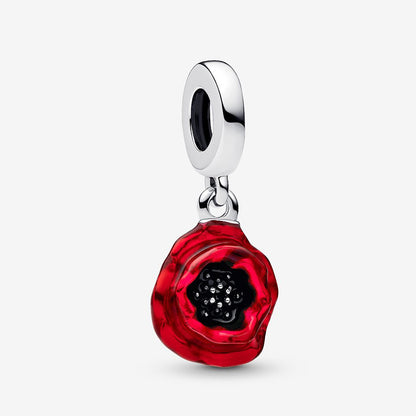 Sterling Silver Flower Charm