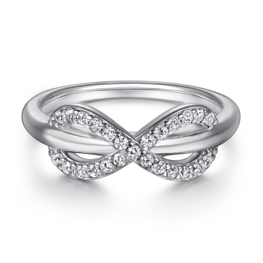 S925 Sterling Silver Bow Ring - Elegant & Feminine Jewelry for Women