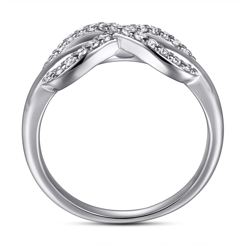 S925 Sterling Silver Bow Ring - Elegant & Feminine Jewelry for Women