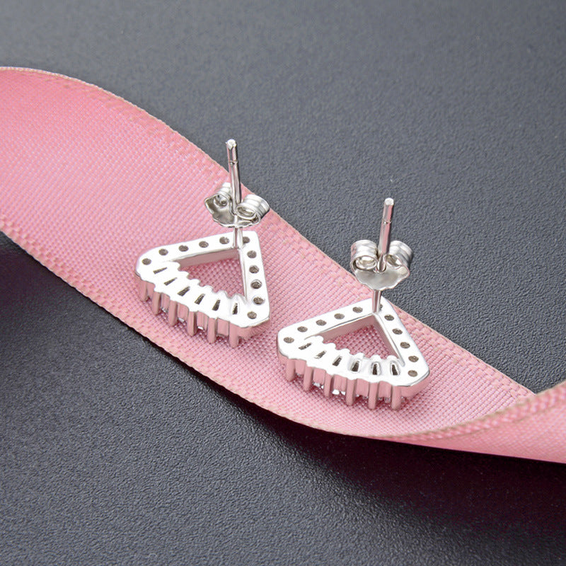 S925 Sterling Silver Gold-Plated Fortune Toad Stud Earrings - 2g Elegant OL Style with Plastic Ear Backs, Chinese Motif