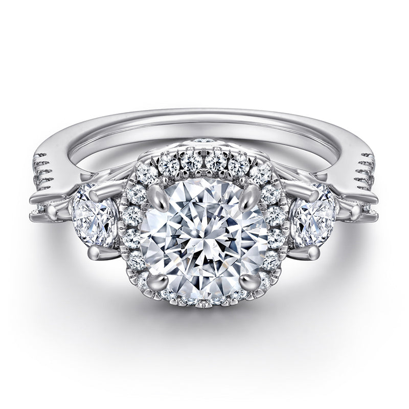 S925 Sterling Silver Heart-Shaped Zirconia Ring – Elegant Simulated Diamond Ring for Women