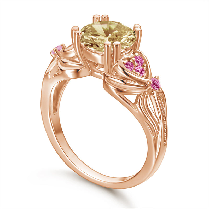 S925 Sterling Silver Heart Ring - Romantic Rose Gold Plated Jewelry for Women