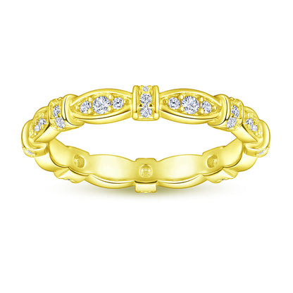 S925 Sterling Silver Interlocking Leaf Ring Set - Nature-Inspired Stackable Wedding Jewelry