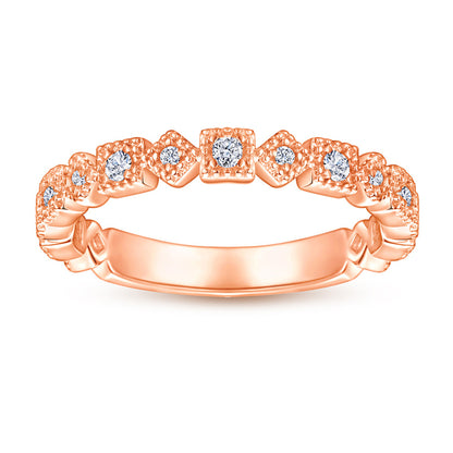 S925 Sterling Silver Single Row Zirconia Band Ring - Elegant Minimalist Jewelry