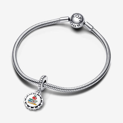 Schoolteacher Engravable Dangle Charm