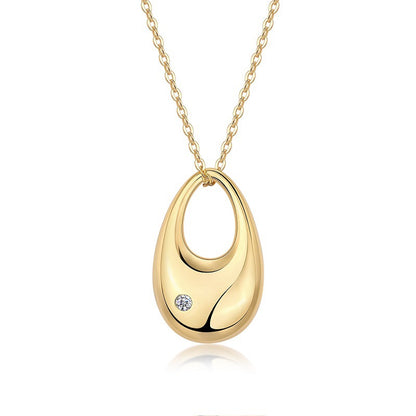 Sleek Women's Sterling Silver Necklace for Fashionable Looks