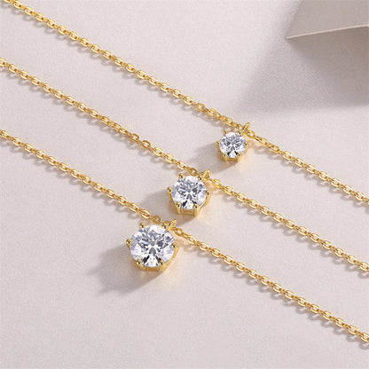 Sleek Women's Sterling Silver Necklace for Fashionable Looks